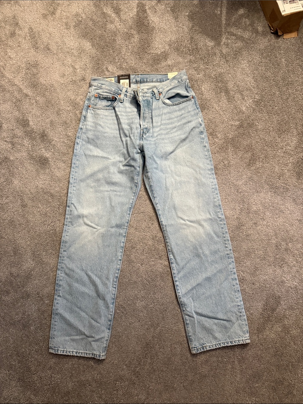 Levi's Light Wash Straight-Leg Women's Jeans